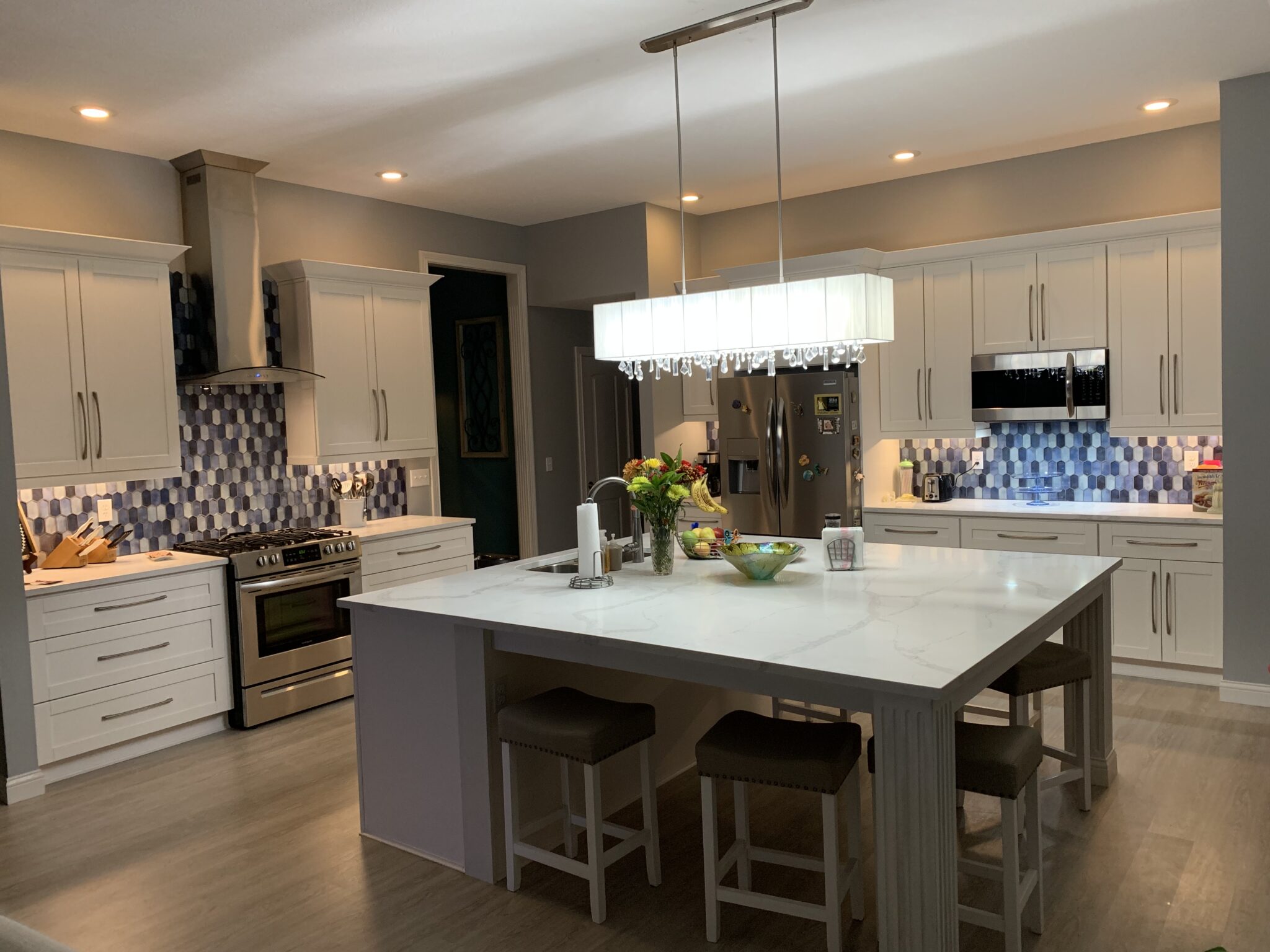 Traditional Transitional Kitchen Remodel by Carson Homes LLC project photo
